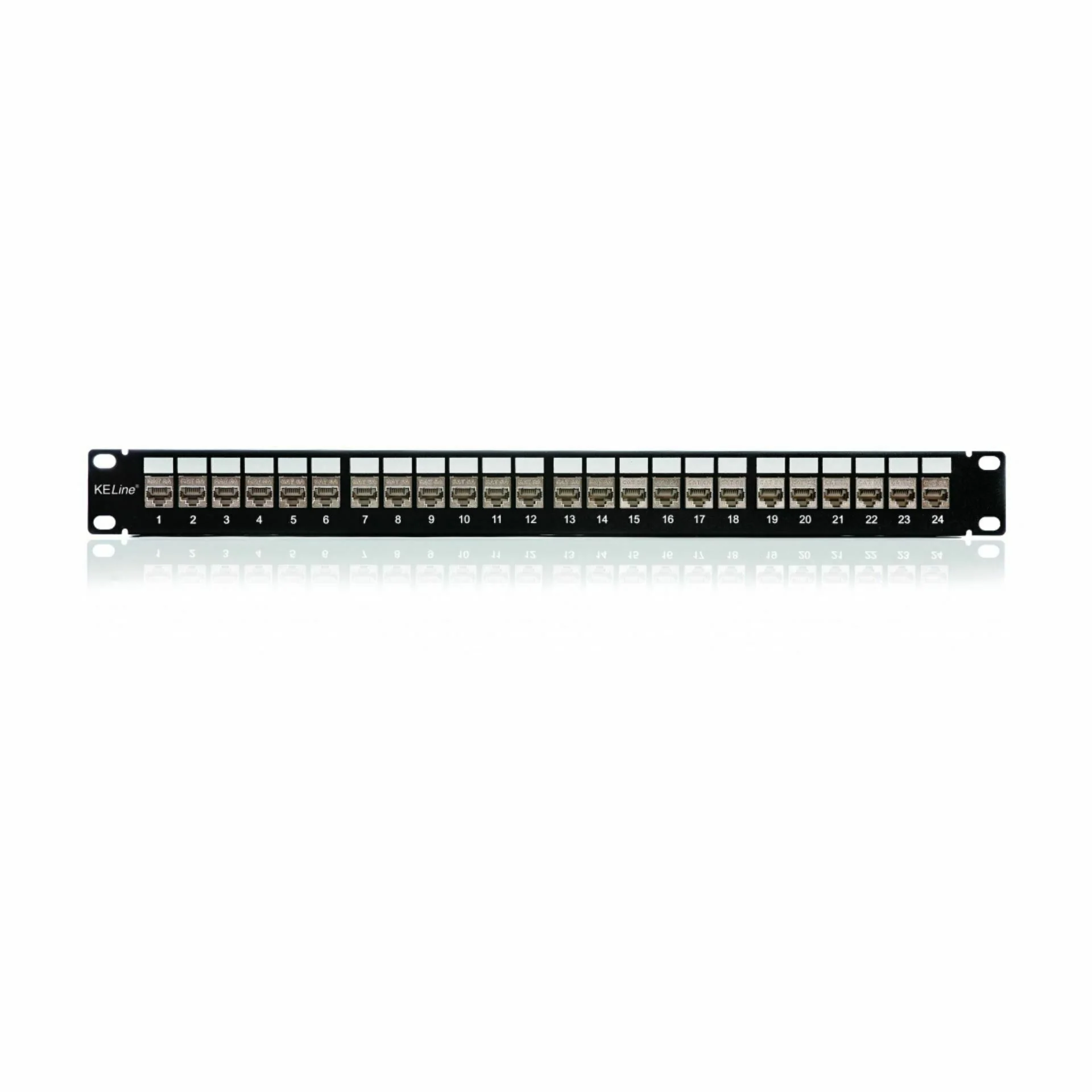 KELine KELine panel CAT.6A/EA FTP 24-port toolless Priključni (patch) paneli