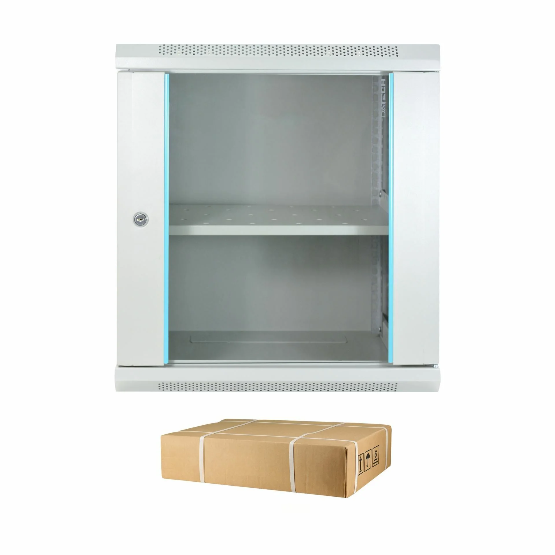 Datech DATECH zidni kabinet 18U 901 600x450 siv + polica DP.6418.9000 Zidni