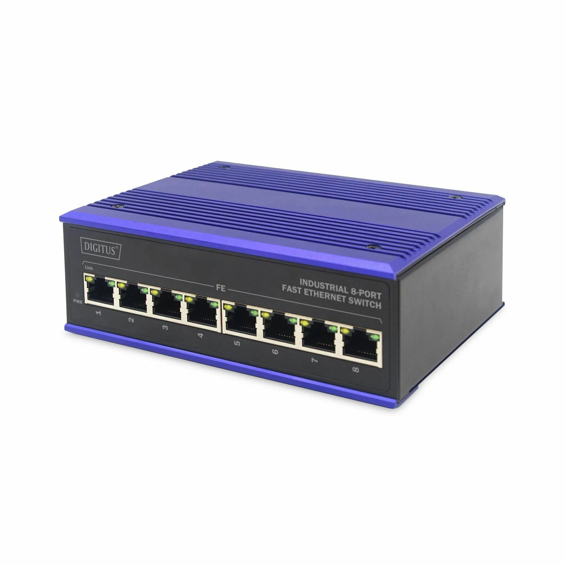 Digitus Digitus stikalo 100M 8-port Industrijsko DIN DN-650106 Mrežna stikala