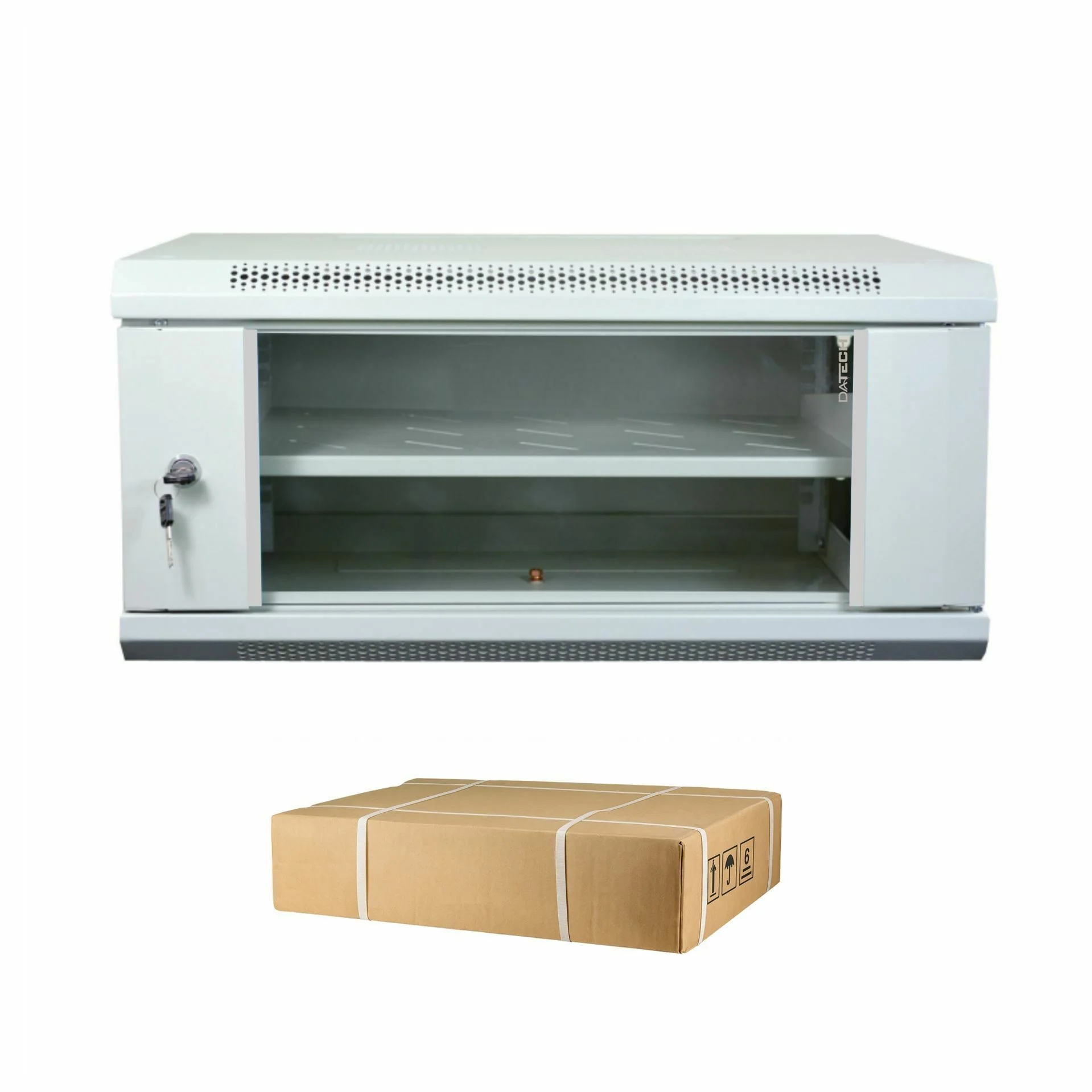 Datech DATECH zidni kabinet 6U 368 600x450 siv + polica DP.6406.9000 Zidni