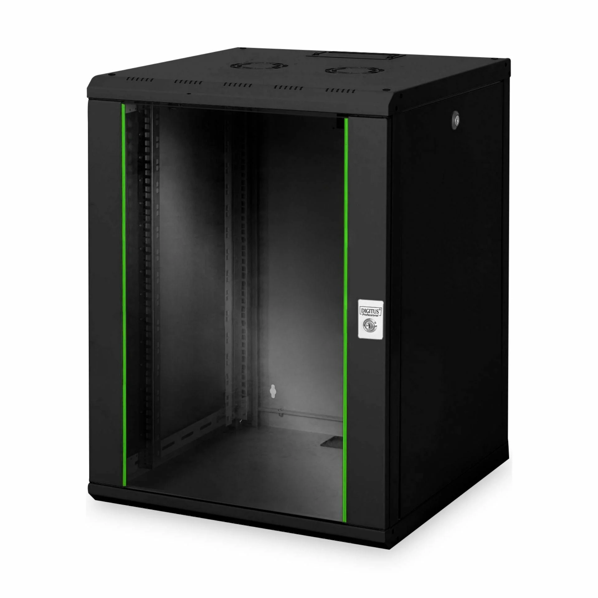 Digitus Digitus zidni kabinet 16U 820 600x600 črn sestavljen DN-19 16U-6/6-SW Zidni