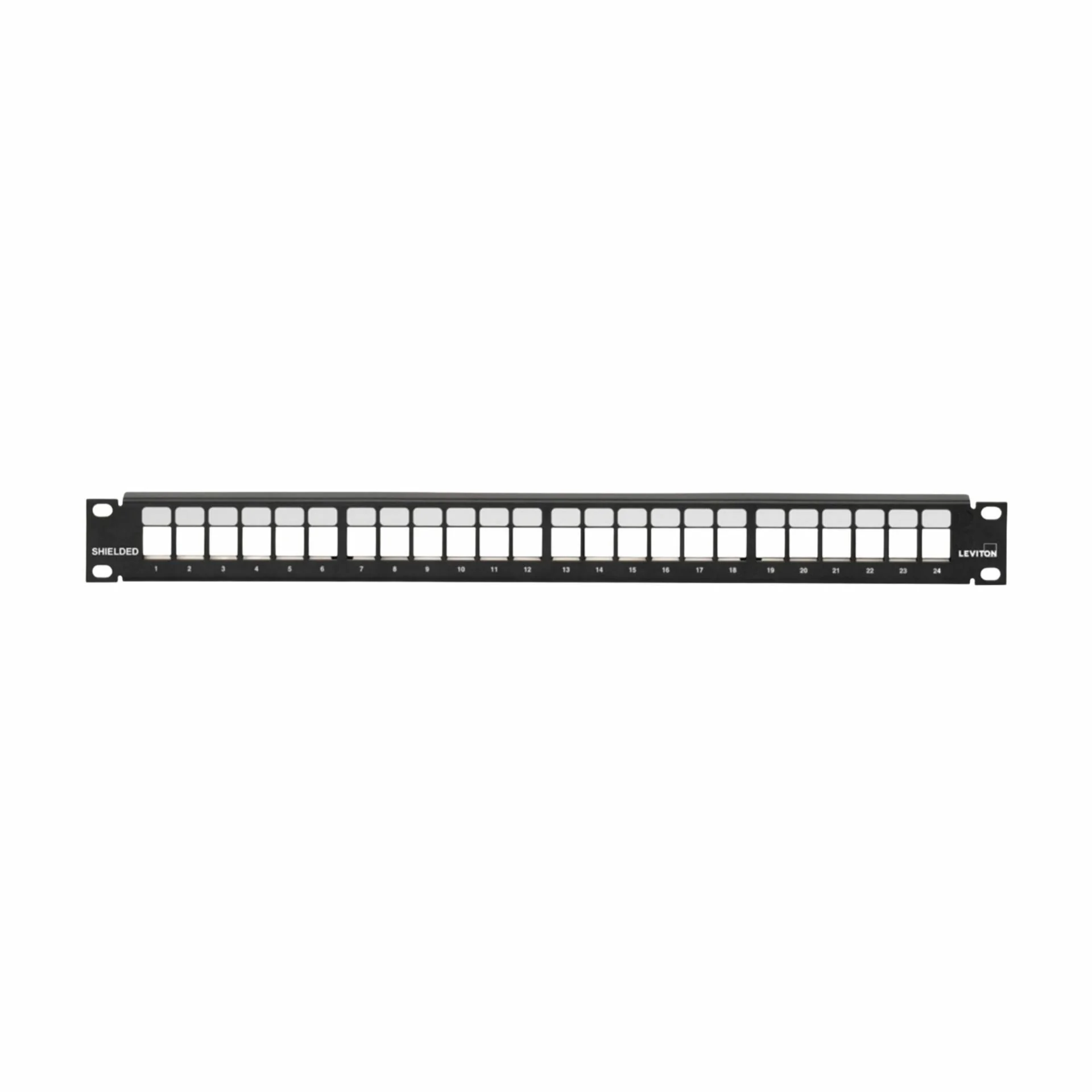 Leviton Leviton panel CAT.5e/6/6A 24-port modularen Quickport Atlas-X1 4S255-S24 Priključni (patch) paneli