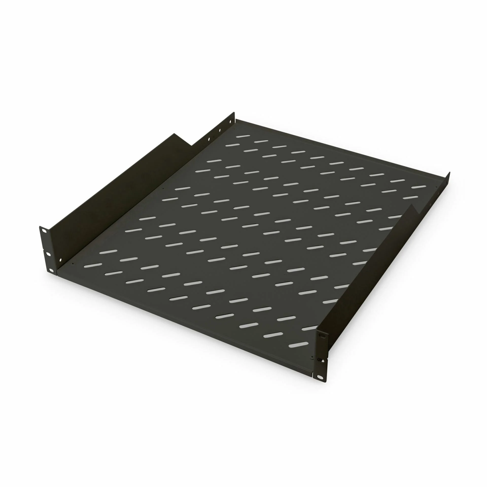 Digitus Digitus polica rack 2U 550mm - 20kg črna DN-19 TRAY-2-55-SW Police