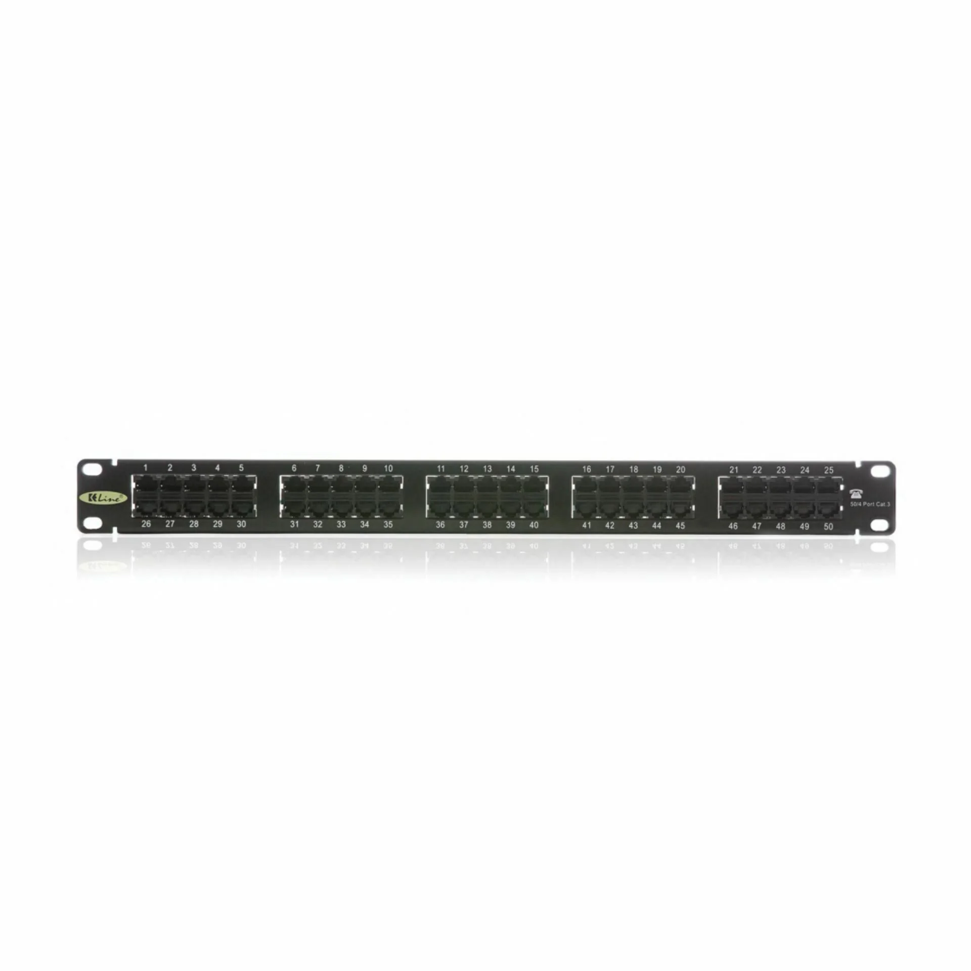 KELine KELine panel CAT.3 telefonski 50-port Priključni (patch) paneli