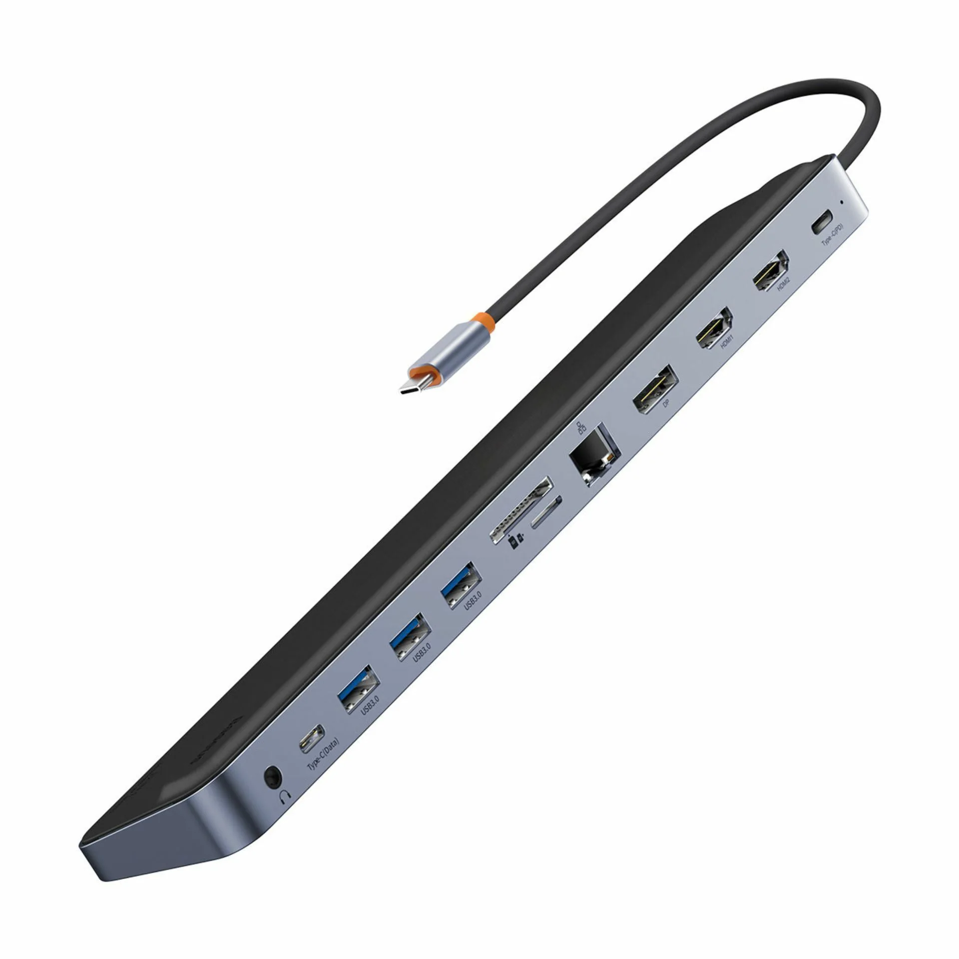 Baseus Baseus priklopna postaja USB 3.2 TipC 12v1 siva WKSX030213 Priklopne postaje