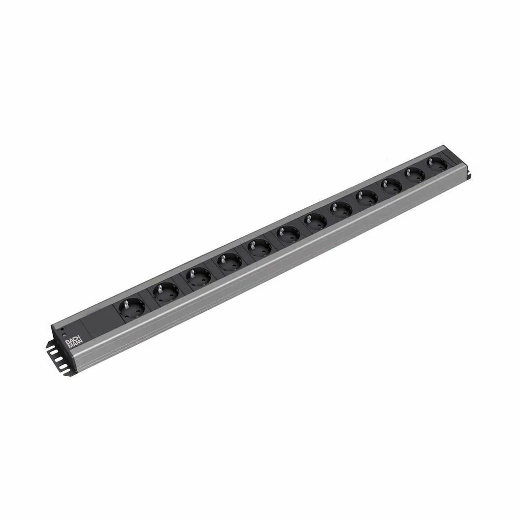 Bachmann Bachmann razdelilec PDU 12x250V PVC 90° vertikalni 300.002 Razdelilci 220V